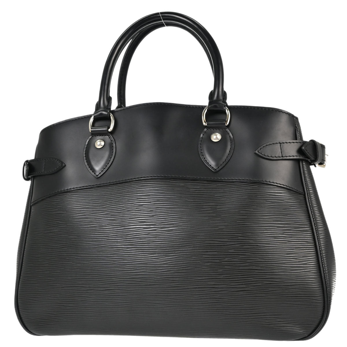Louis Vuitton Black Epi Passy PM Tote Handbag M59262