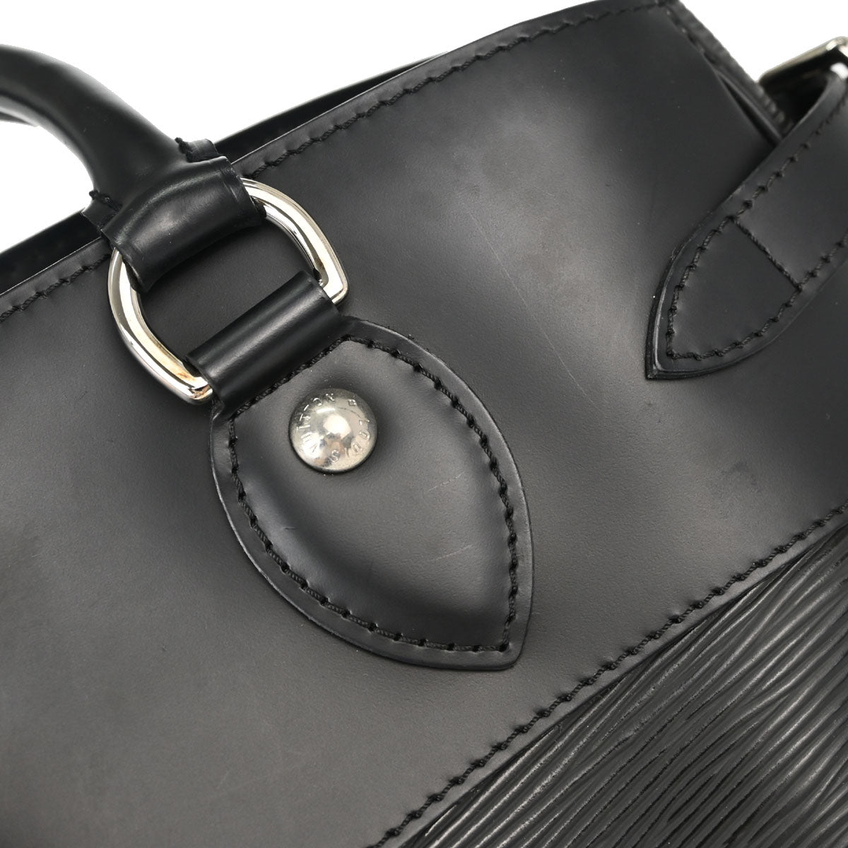 Louis Vuitton Black Epi Passy PM Tote Handbag M59262