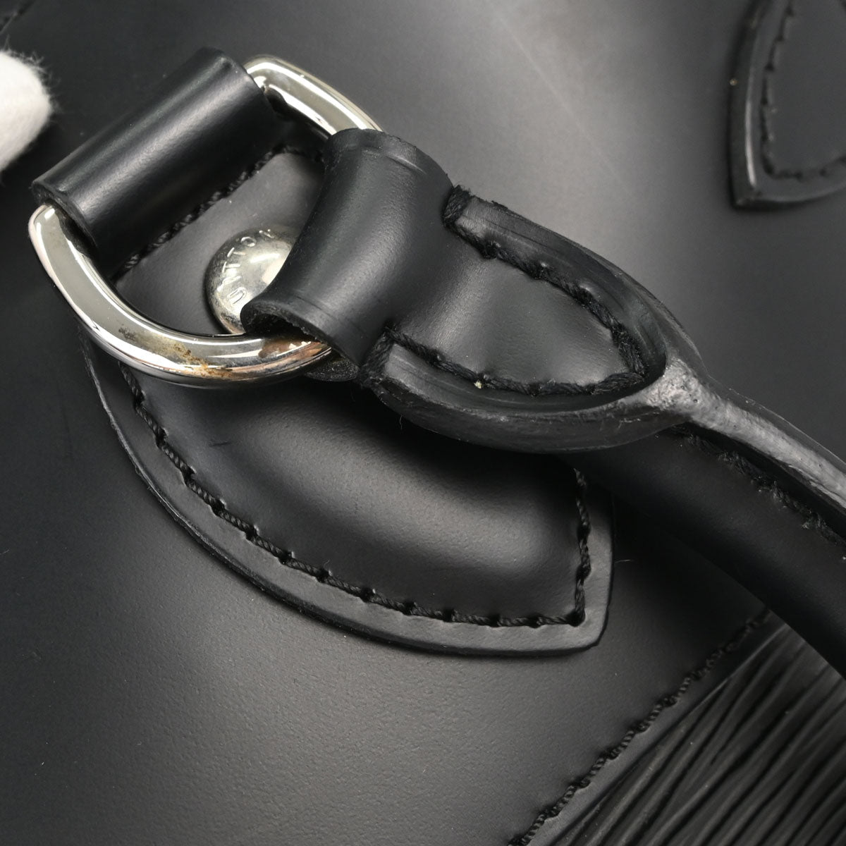 Louis Vuitton Black Epi Passy PM Tote Handbag M59262