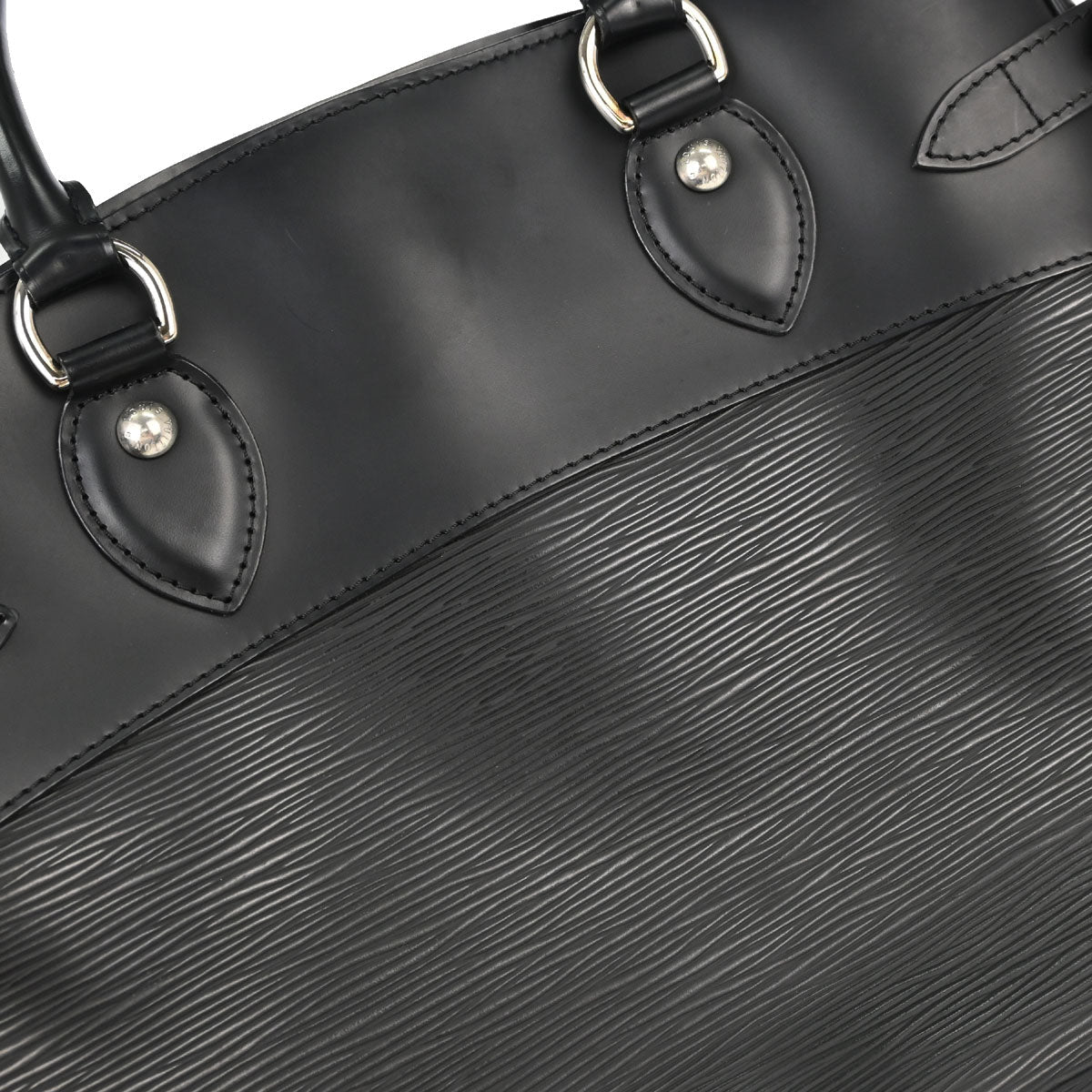 Louis Vuitton Black Epi Passy PM Tote Handbag M59262