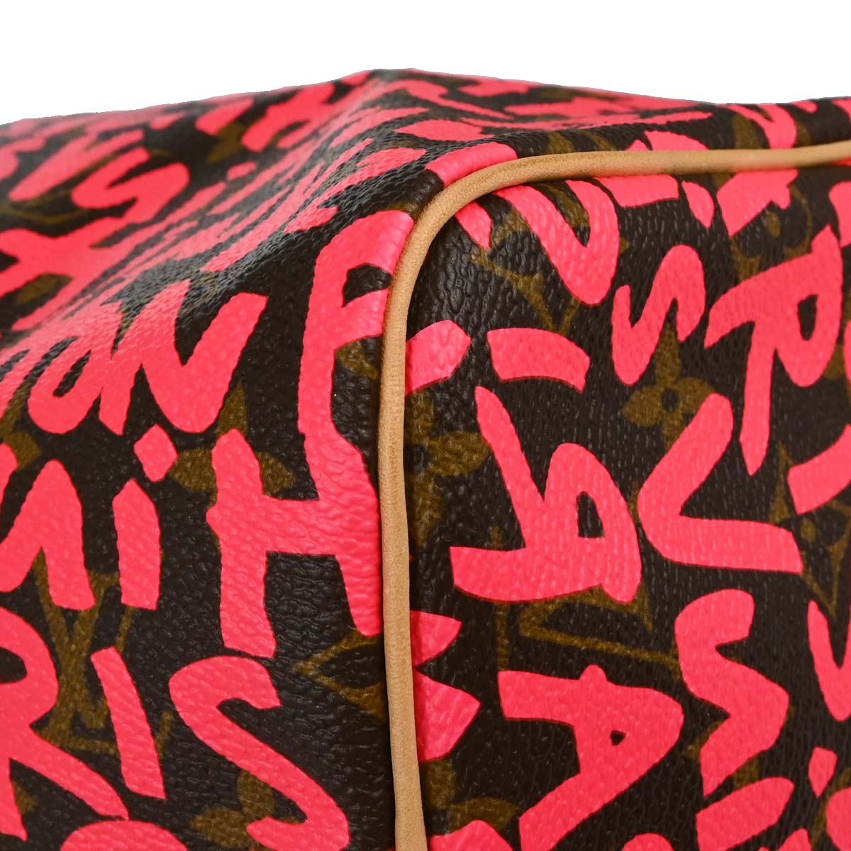 Louis Vuitton Pink Monogram Graffiti Speedy 30 Handbag M93704
