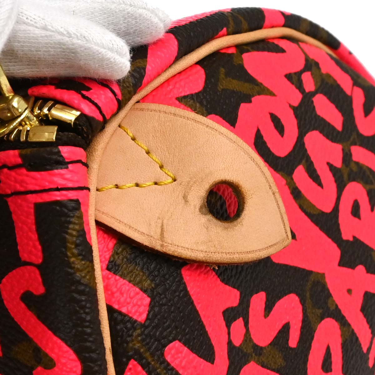 Louis Vuitton Pink Monogram Graffiti Speedy 30 Handbag M93704