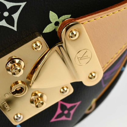 Louis Vuitton Black Monogram Multicolor Speedy 30 Handbag M92642