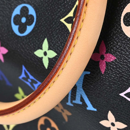 Louis Vuitton Black Monogram Multicolor Speedy 30 Handbag M92642