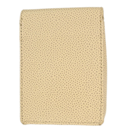 Chanel Light Beige Caviar Skin Cigarette Case Small Good