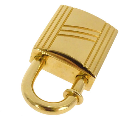 Hermes Annee Arbre 1998 Cadena Padlock Gold Small Good