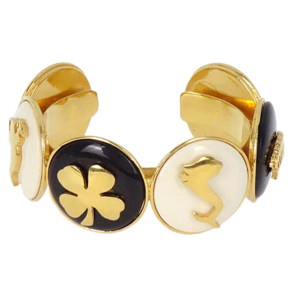 Chanel Gold Icon Bracelet Bangle Accessories