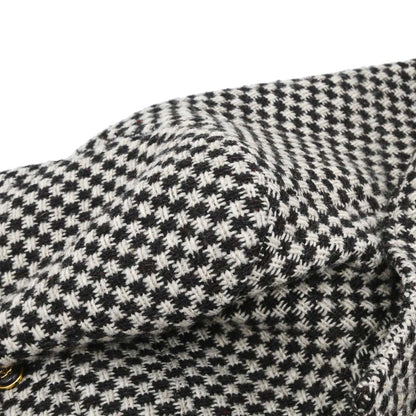 Chanel 1995 Single Breasted Tweed Jacket Brown #40