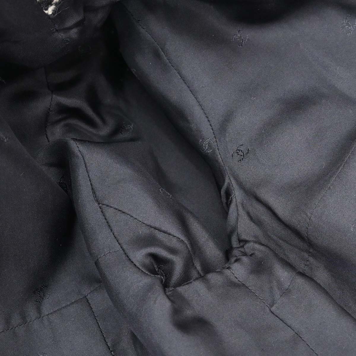 Chanel 1995 Single Breasted Tweed Jacket Brown #40