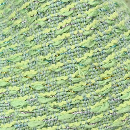 Chanel 1997 Single Breasted Tweed Jacket Green #42