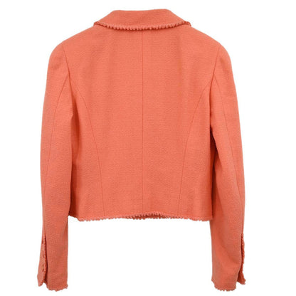 Chanel 1997 Tweed Jacket Orange #38