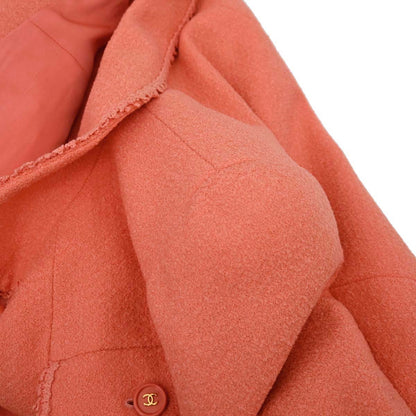 Chanel 1997 Tweed Jacket Orange #38