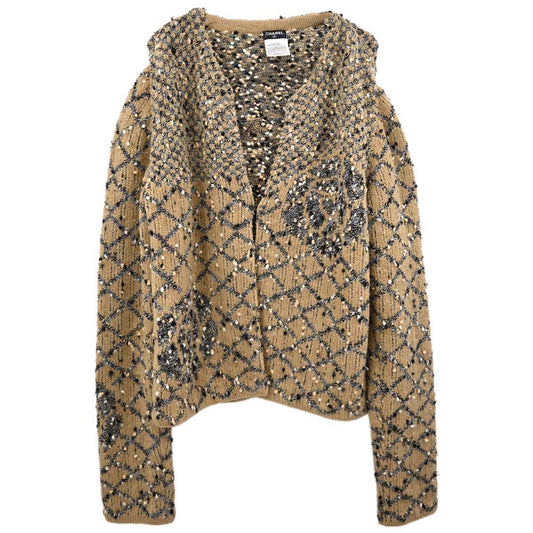 Chanel 2001 Cardigan Beige #42