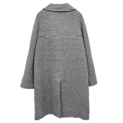 Chanel 2014-2015 Paris-Dallas Tweed Coat Black White #38