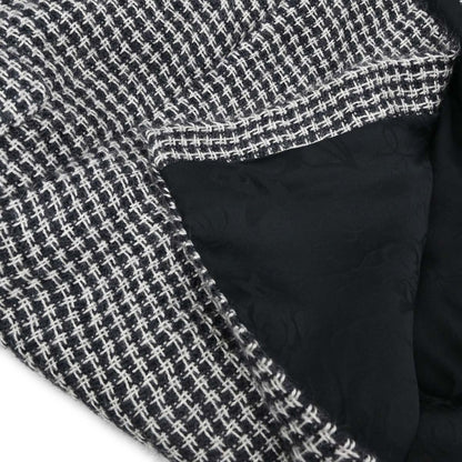 Chanel 2014-2015 Paris-Dallas Tweed Coat Black White #38