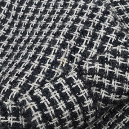 Chanel 2014-2015 Paris-Dallas Tweed Coat Black White #38
