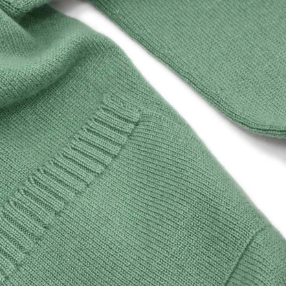 Chanel 2012 Knit Dress Long Cardigan Green #40