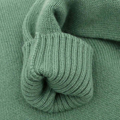 Chanel 2012 Knit Dress Long Cardigan Green #40