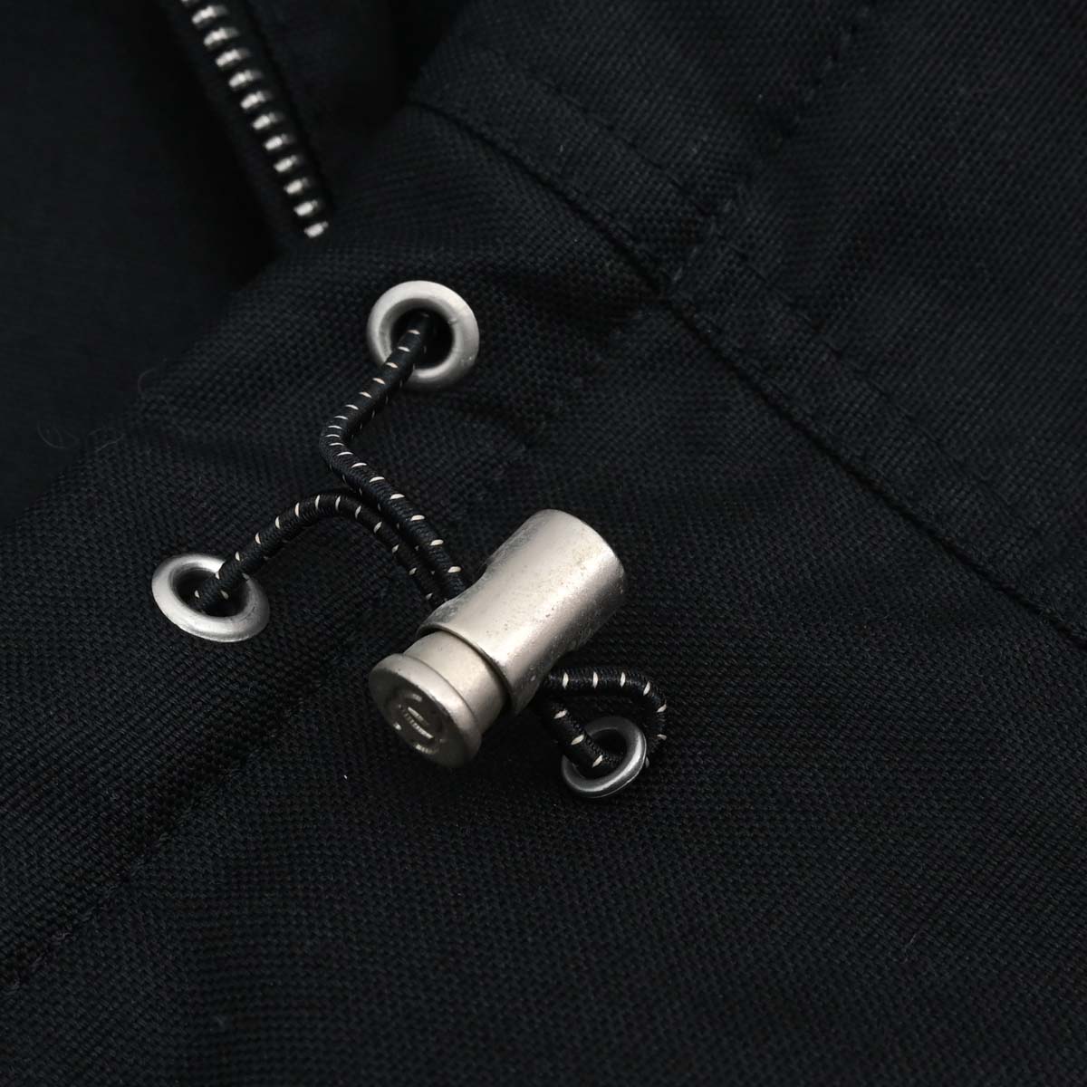 Chanel 2002 Sport Line Zip Up Hooded Jacket Black #44