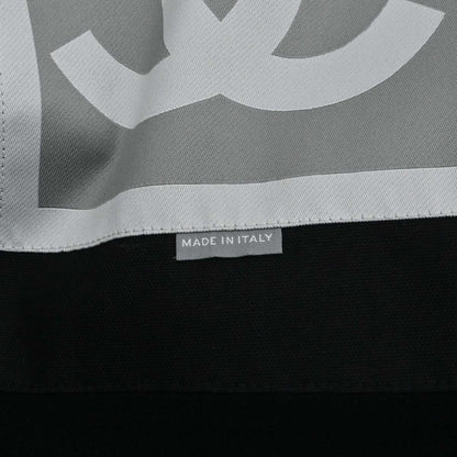 Chanel 2002 Sport Line Zip Up Hooded Jacket Black #44
