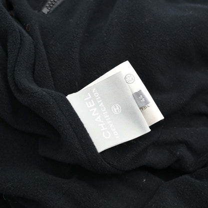 Chanel 2002 Sport Line Zip Up Hooded Jacket Black #44
