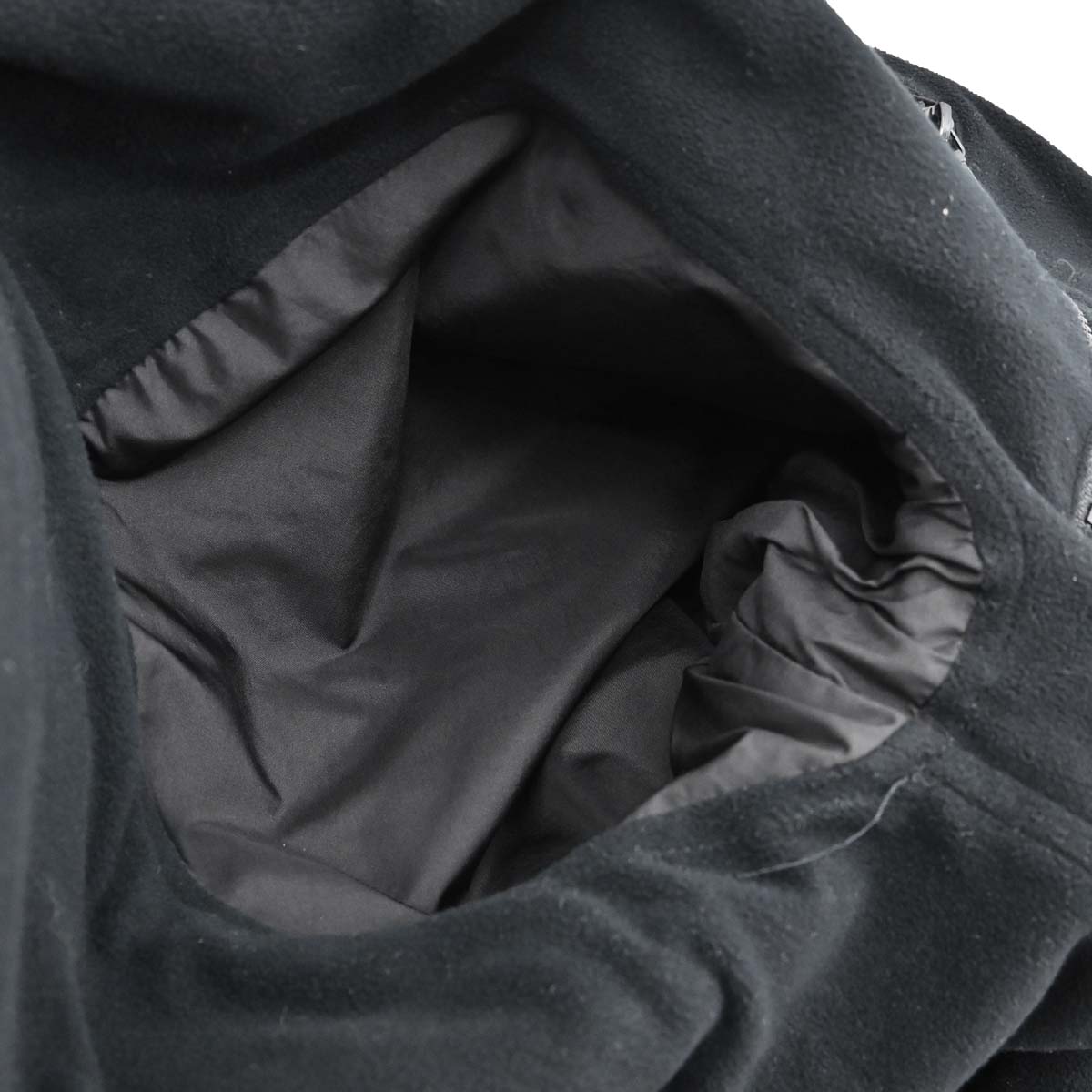 Chanel 2002 Sport Line Zip Up Hooded Jacket Black #44