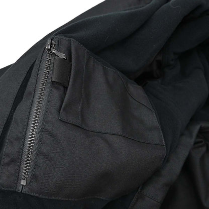 Chanel 2002 Sport Line Zip Up Hooded Jacket Black #44