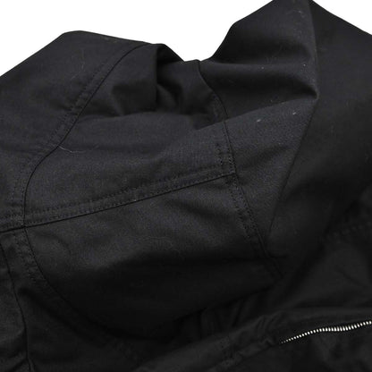 Chanel 2002 Sport Line Zip Up Hooded Jacket Black #44