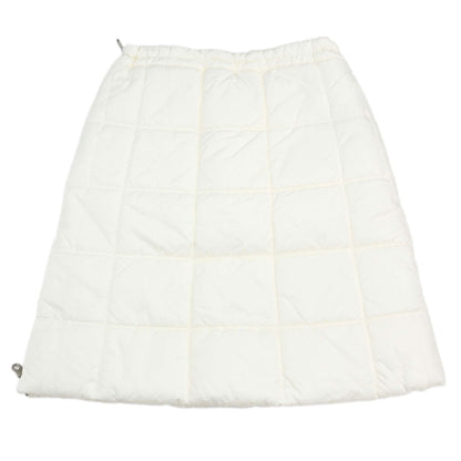 Chanel 2000 Sport Line Zipper Skirt White #38