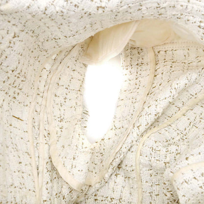 Chanel 2001 Setup Vest Skirt White #38
