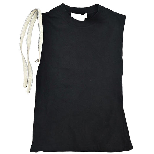 Christian Dior 2001 Zipper Tank Top Black #40