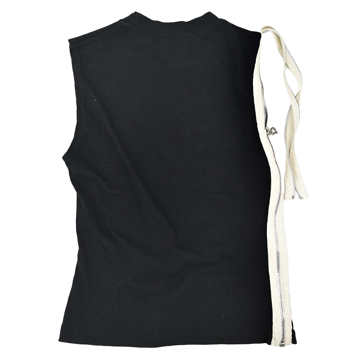Christian Dior 2001 Zipper Tank Top Black #40