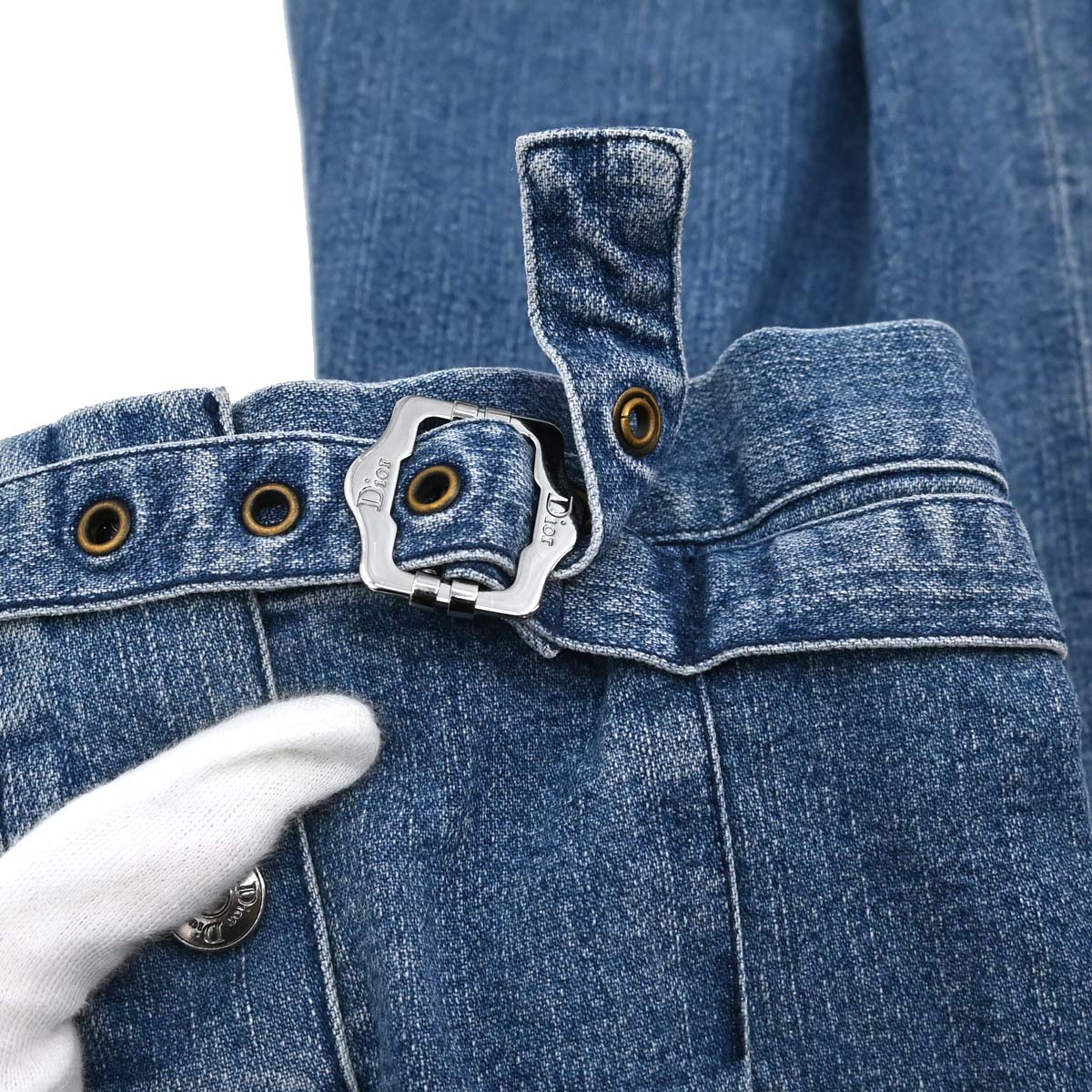 Christian Dior 2003 Denim Pants Blue #38