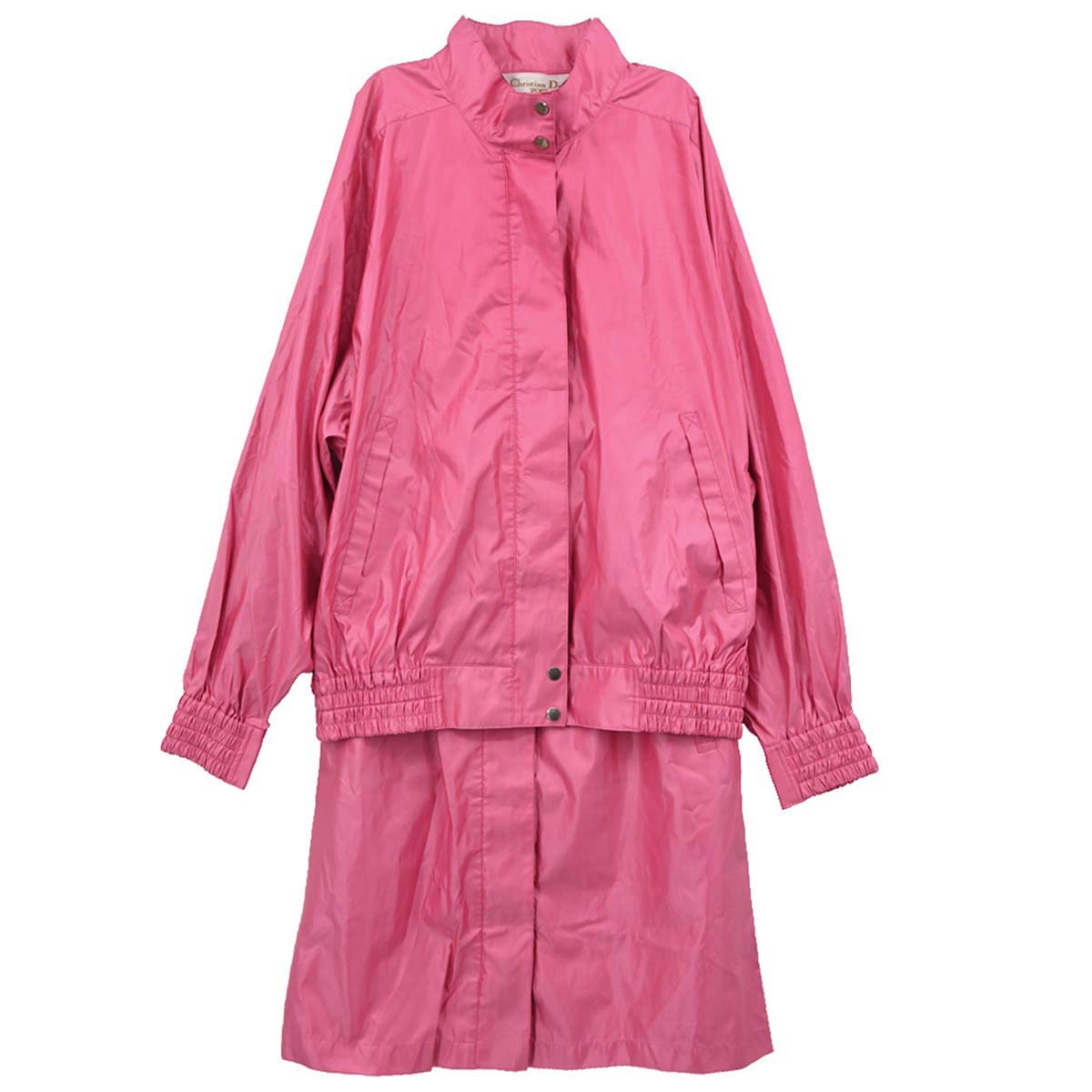 Christian Dior Sports Setup Suit Jacket Skirt Pink #M
