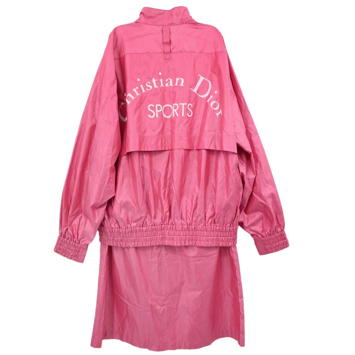 Christian Dior Sports Setup Suit Jacket Skirt Pink #M