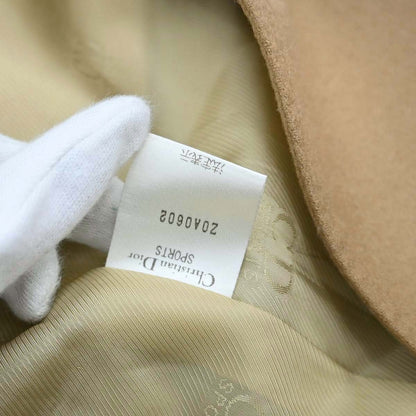 Christian Dior Sports Double Breasted Emblem Jacket Beige #L