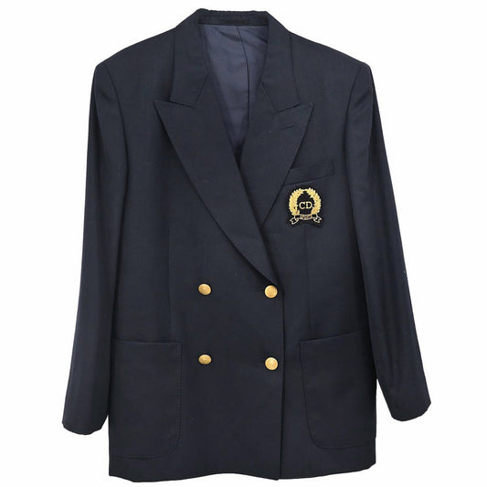 Christian Dior Sports Double Breasted Emblem Jacket Navy #L