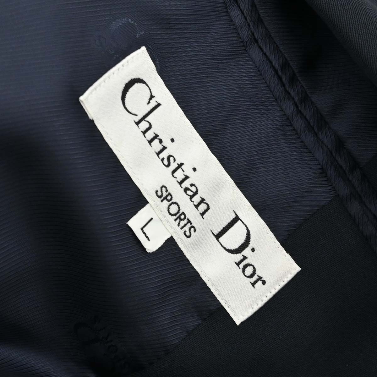 Christian Dior Sports Double Breasted Emblem Jacket Navy #L