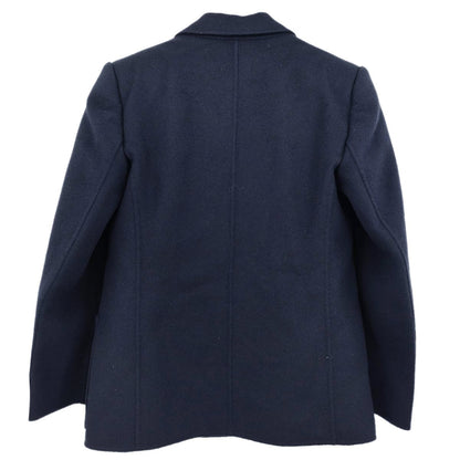 Yves Saint Laurent Double Breasted Jacket Navy #S