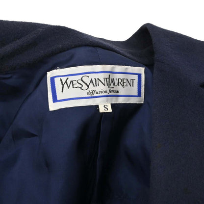 Yves Saint Laurent Double Breasted Jacket Navy #S
