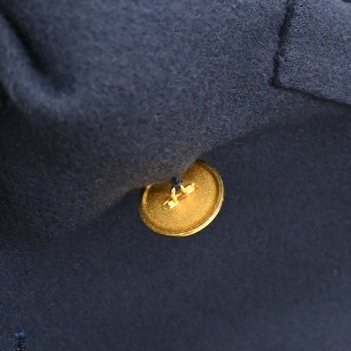 Yves Saint Laurent Double Breasted Jacket Navy #S