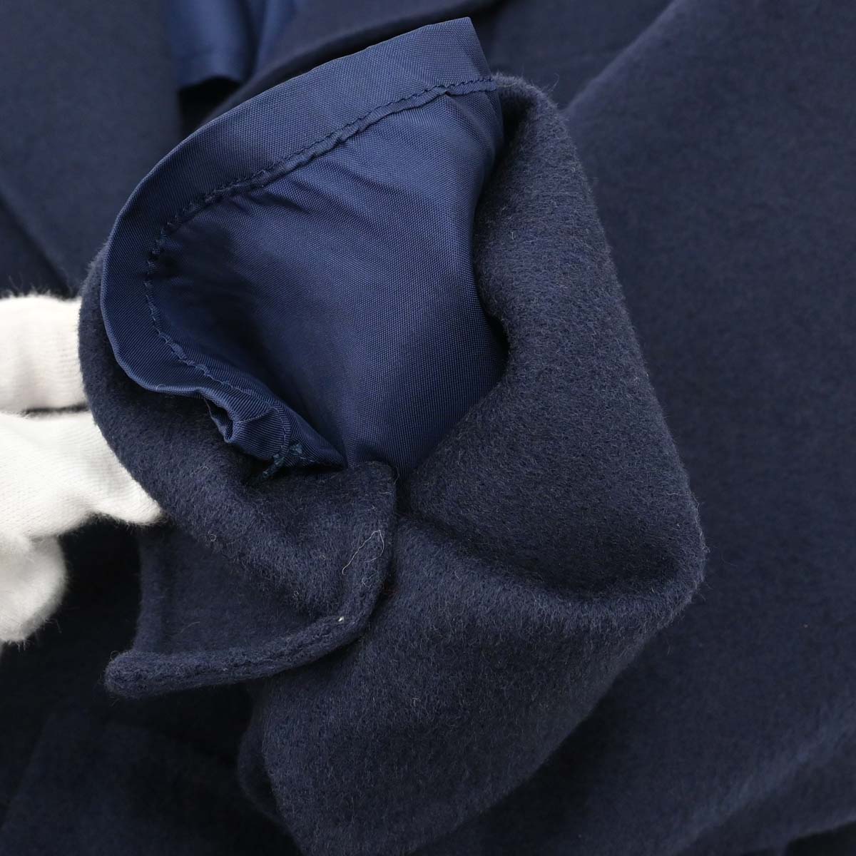 Yves Saint Laurent Double Breasted Jacket Navy #S