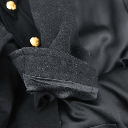 Chanel 1996 Long Coat Black #38
