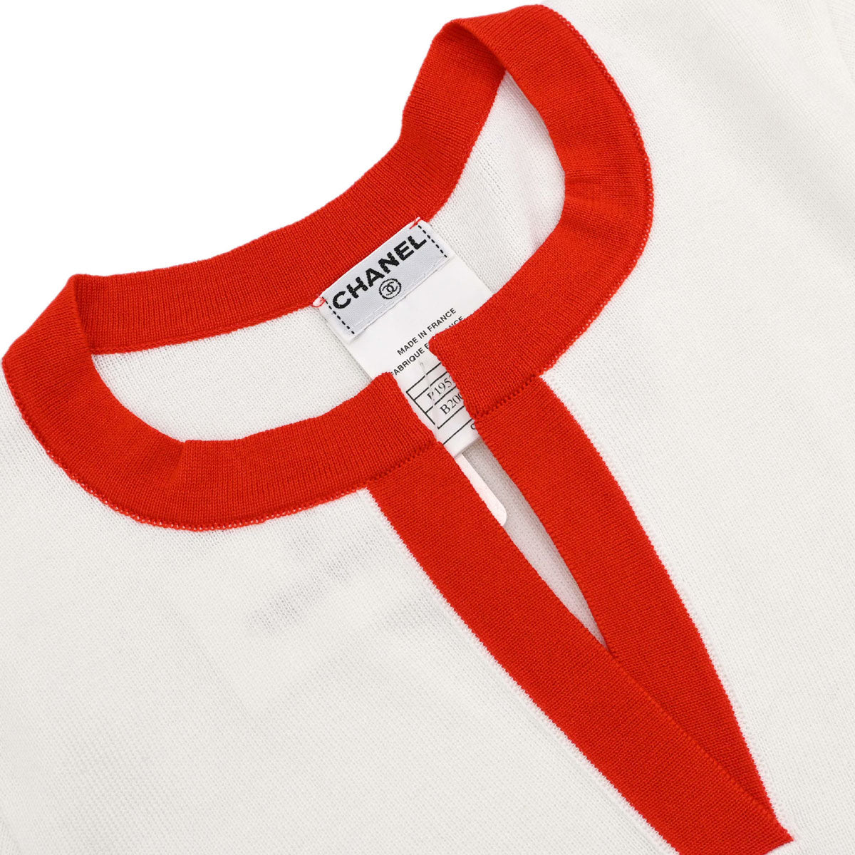 Chanel 2002 T-shirt Top White #38