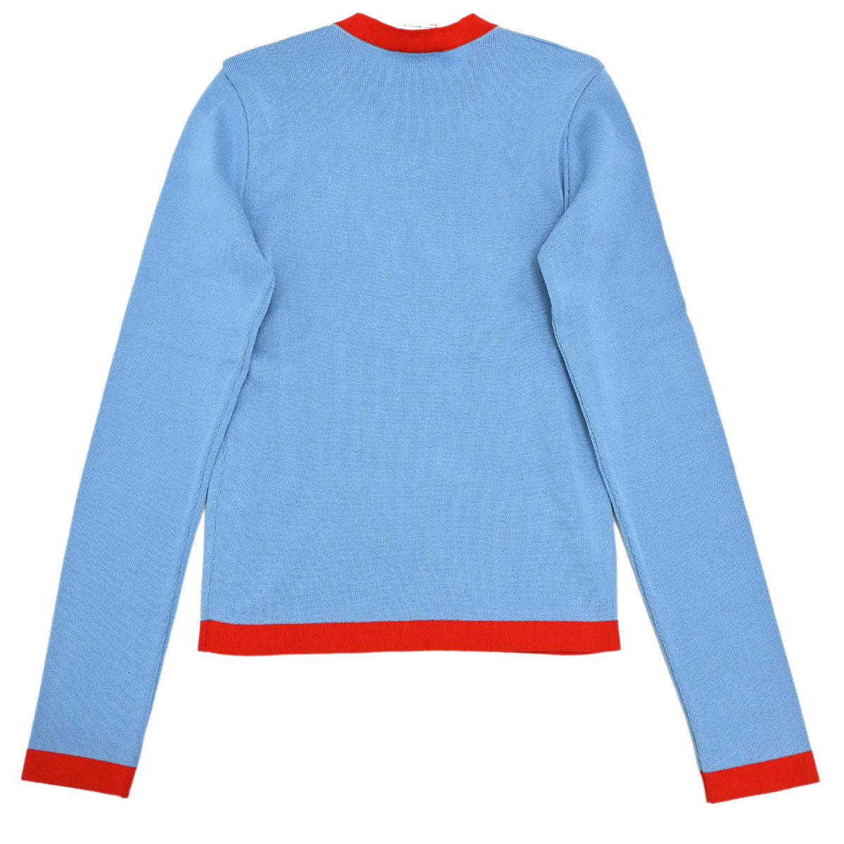 Chanel 2002 Long Sleeve T-shirt Top Light Blue #40