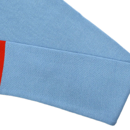 Chanel 2002 Long Sleeve T-shirt Top Light Blue #40