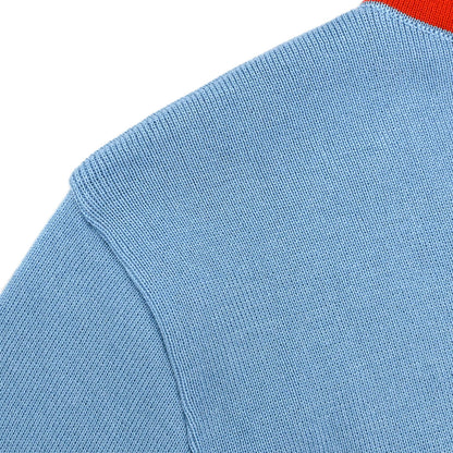 Chanel 2002 Long Sleeve T-shirt Top Light Blue #40