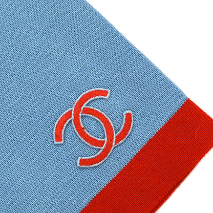 Chanel 2002 Long Sleeve T-shirt Top Light Blue #40