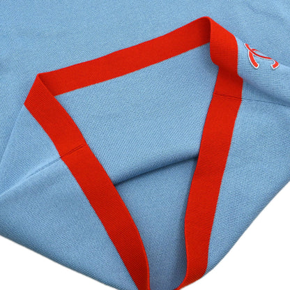 Chanel 2002 Long Sleeve T-shirt Top Light Blue #40