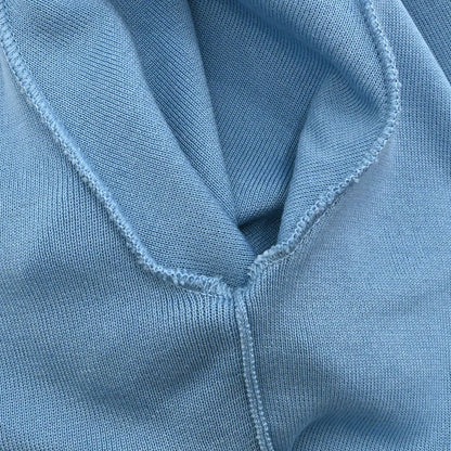 Chanel 2002 Long Sleeve T-shirt Top Light Blue #40